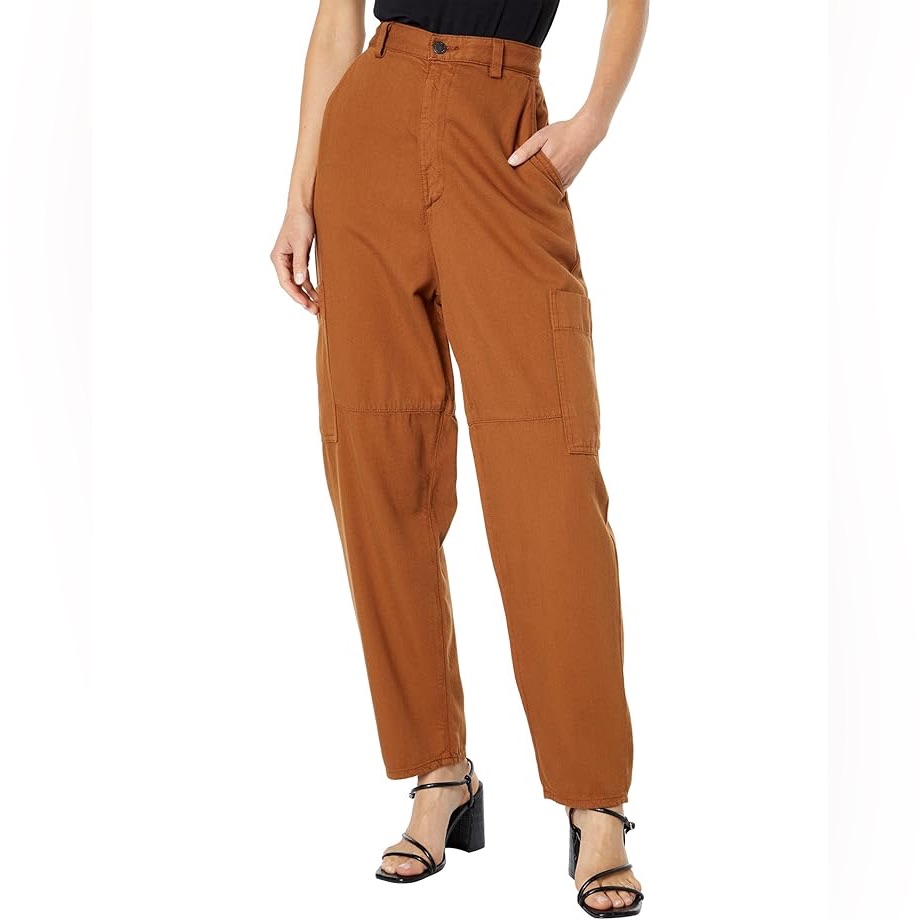 Nwt Ag Adriano Goldschmied Renn Utility High-Rise Barrel Leg Jeans 26 Casual